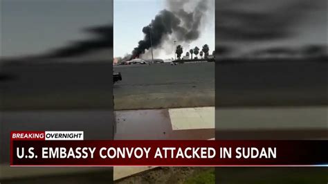 US diplomatic convoy attacked in Sudan amid new truce appeal